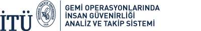 GEMİ OPERASYONLARINDA İNSAN GÜVENİRLİĞİ ANALİZ VE TAKİP SİSTEMİ